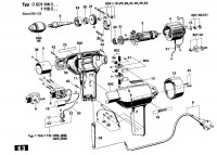 Bosch 0 601 115 842 Drill 220 V / GB Spare Parts